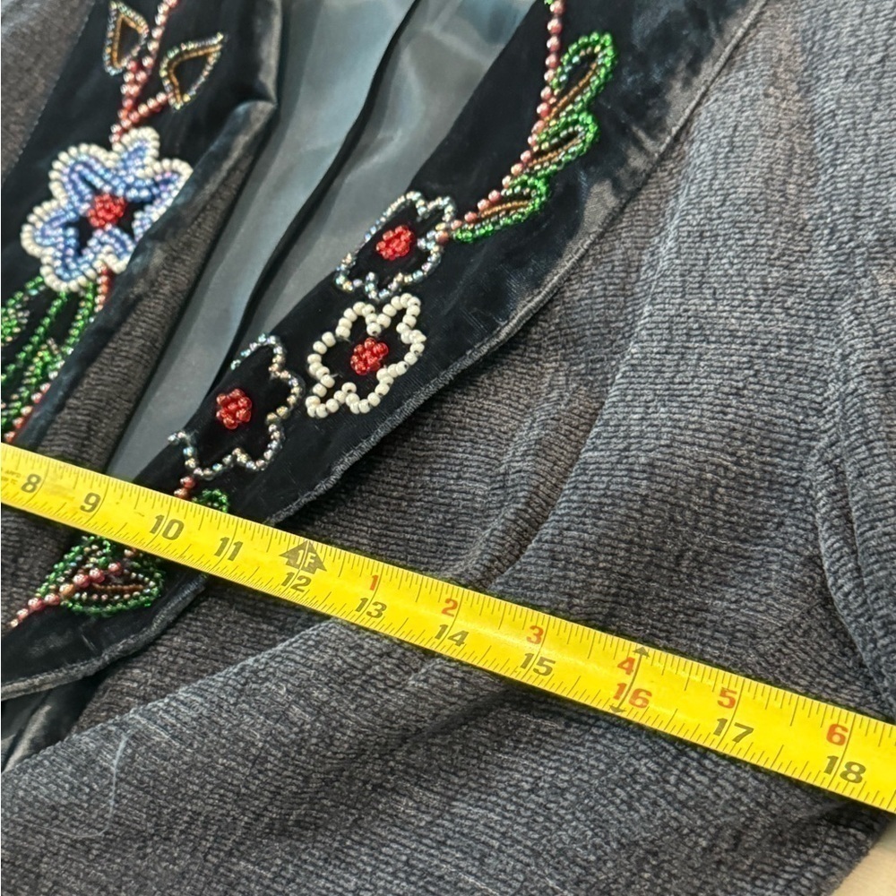 Double D Ranch highly adorned velvet trimmed jacket - Picture 13 of 16